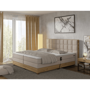 Elektrická polohovacia boxspringová posteľ TINA 180 Tempo Kondela vyobraziť