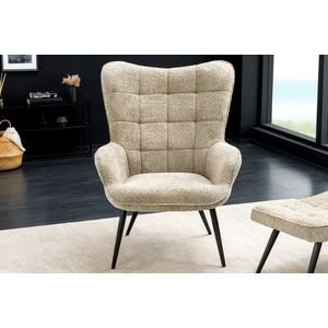 Kreslo IKAROS bouclé Dekorhome vyobraziť