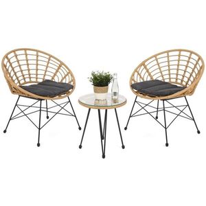 Záhradná balkónová súprava 3 ks Dekorhome vyobraziť