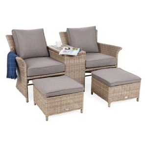 Záhradná pohovka so stolíkom vyobraziť