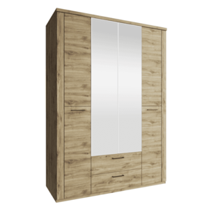 Šatníková skriňa DORSI 4D2S Tempo Kondela vyobraziť