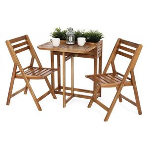 Balkónový jedlený set s kvetináčom vyobraziť