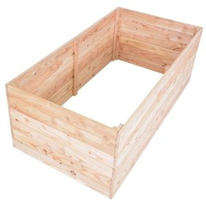 Vyvýšený záhon PREMIUM smrekovec 135 x 70 x 50 cm Rojaplast vyobraziť