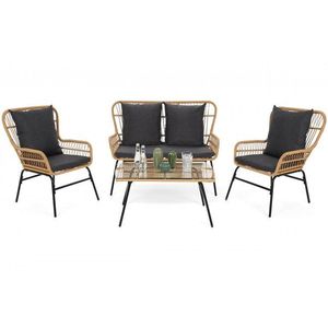 Záhradná sedacia súprava 4 ks vyobraziť