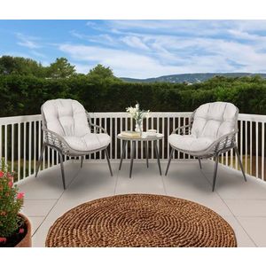 Záhradná balkónová súprava 3 ks Dekorhome vyobraziť