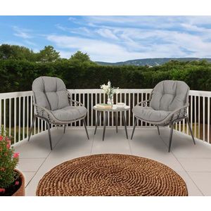 Záhradná balkónová súprava 3 ks Dekorhome vyobraziť