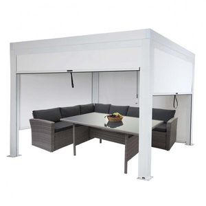 Bioklimatická pergola HWC-L46 3x3 so 4 bočnými stenami vyobraziť