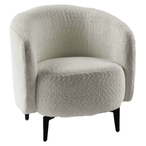 Kreslo PRESO bouclé Tempo Kondela vyobraziť