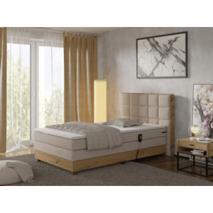 Elektrická polohovacia boxspringová posteľ TINA 120 Tempo Kondela vyobraziť