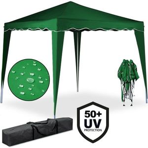 Záhradný altánok 3x3m so 2 stenami Dekorhome vyobraziť