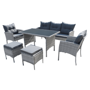 Záhradný jedálenský set 6 ks LALEN Tempo Kondela vyobraziť