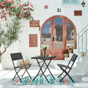 Záhradný jedálenský set 3 ks FARUK Tempo Kondela vyobraziť