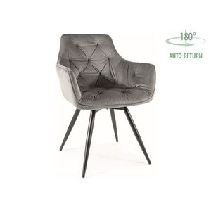 Otočné jedálenské kreslo MANGO VELVET Signal vyobraziť