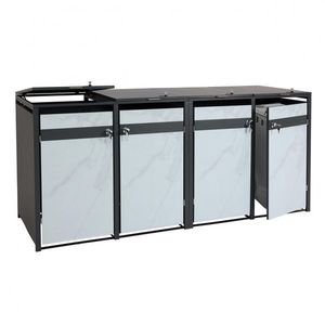 Prístrešok na 4 popolnice J82 vyobraziť