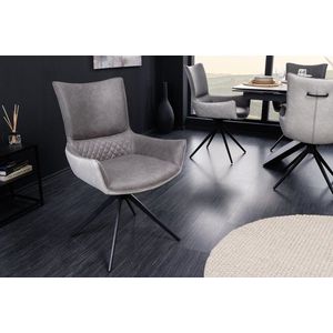 Otočné jedálenské kreslo 2 ks DATON Dekorhome vyobraziť