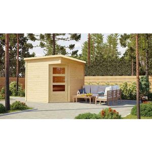 Vonkajšia fínska sauna PELLE Lanitplast vyobraziť