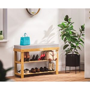 Botník s lavičkou D9679 Dekorhome vyobraziť