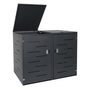 Dvojitý prístrešok na smetiaku E83 vyobraziť