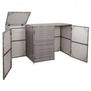 Trojitý prístrešok na smetiaku E25 vyobraziť