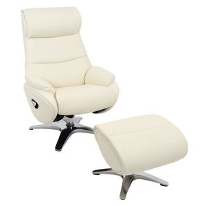 Otočné kreslo s podnožkou HWC-K98 vyobraziť