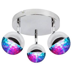 Stropná lampa RGB LED 3x3W Candellux vyobraziť
