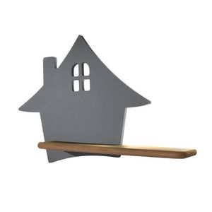 Polica DOMČEK sivá vyobraziť