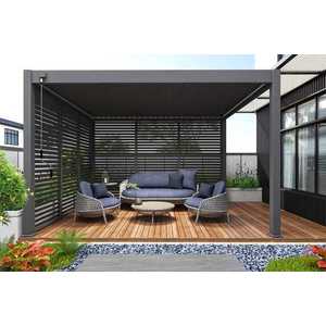 Bioklimatická pergola INTRO PLUS 4x3 m Rojaplast vyobraziť