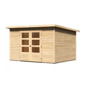 Drevený záhradný domček STOCKACH 5 Lanitplast vyobraziť