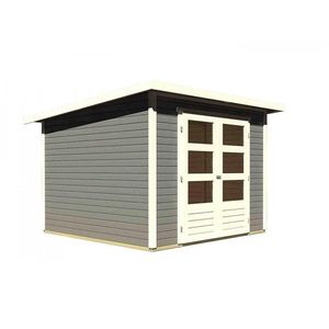 Drevený záhradný domček STOCKACH 4 Lanitplast vyobraziť