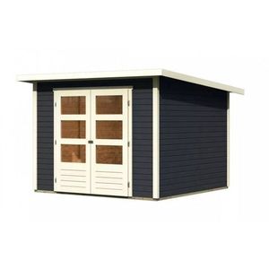 Drevený záhradný domček STOCKACH 4 Lanitplast vyobraziť