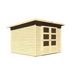 Drevený záhradný domček STOCKACH 4 Lanitplast vyobraziť