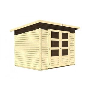 Drevený záhradný domček STOCKACH 3 Lanitplast vyobraziť