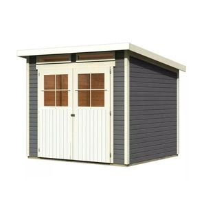 Drevený záhradný domček GLUCKSBURG 4 Lanitplast vyobraziť