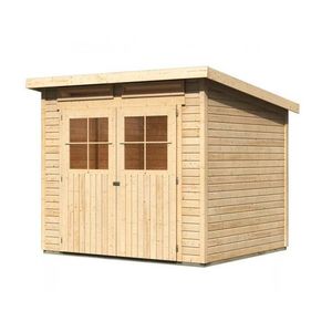 Drevený záhradný domček GLUCKSBURG 4 Lanitplast vyobraziť