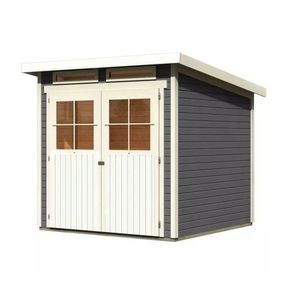 Drevený záhradný domček GLUCKSBURG 3 Lanitplast vyobraziť