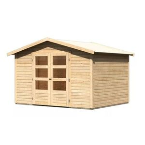 Drevený záhradný domček AMBERG 5 Lanitplast vyobraziť