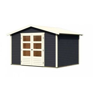 Drevený záhradný domček AMBERG 4 Lanitplast vyobraziť