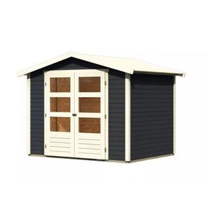 Drevený záhradný domček AMBERG 3 Lanitplast vyobraziť