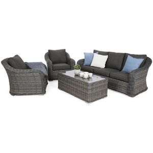 Záhradná sedacia súprava 4 ks vyobraziť