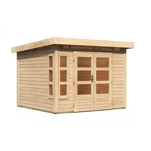 Drevený záhradný domček KASTORF 6 Lanitplast vyobraziť