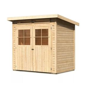 Drevený záhradný domček GLUCKSBURG 2 Lanitplast vyobraziť