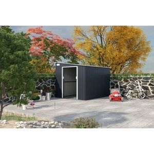 Záhradný domček 214 cm x 257 cm antracit vyobraziť