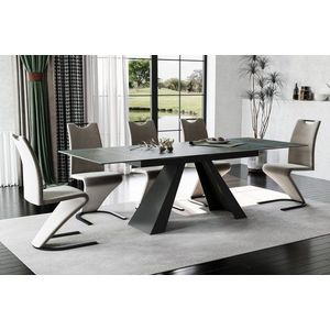 Rozkladací jedálenský stôl SALVADORE CERAMIC 160-240 cm Signal vyobraziť