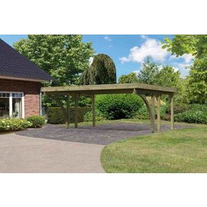 Drevený prístrešok / carport CLASSIC 1C Lanitplast vyobraziť