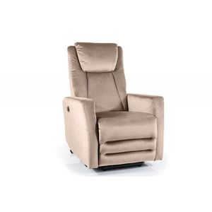 Elektrické polohovacie kreslo ADONIS VELVET Signal vyobraziť