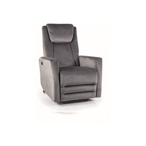 Elektrické polohovacie kreslo ADONIS VELVET Signal vyobraziť