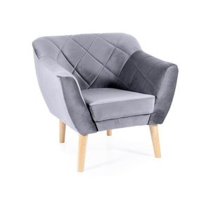 Kreslo KARO 1 VELVET buk Signal vyobraziť