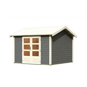 Drevený záhradný domček THERES 7 Lanitplast vyobraziť