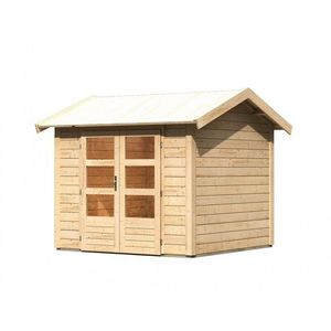 Drevený záhradný domček THERES 3 Lanitplast vyobraziť
