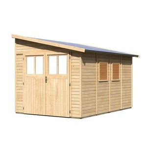 Drevený záhradný domček BOMLITZ 238x355 cm Lanitplast vyobraziť